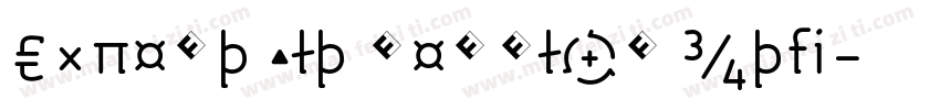 Expert Alt Regular otf字体转换